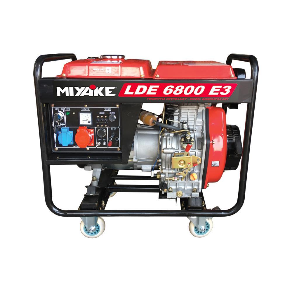 Generatore elettrico trifase MIYAKE LDE 6800E3 diesel con avviamento elettrico